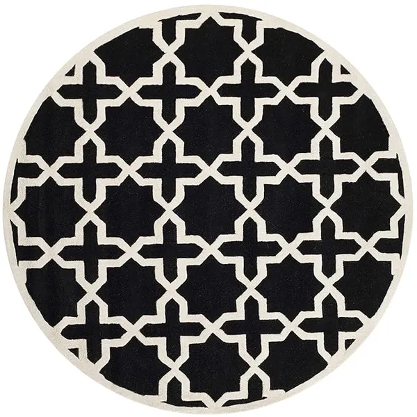 Furruno_Round_Hand_Tufted_Carpet_Rug