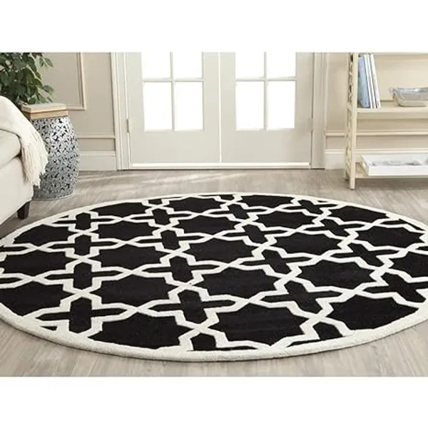 Furruno_Round_Hand_Tufted_Carpet_Rug
