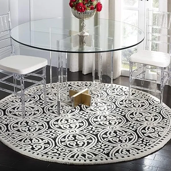 Halozora_Round_Hand_Tufted_Carpet_Rug