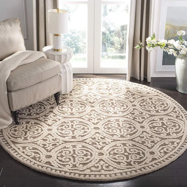 Orbia_Round_Hand_Tufted_Carpet_Rug