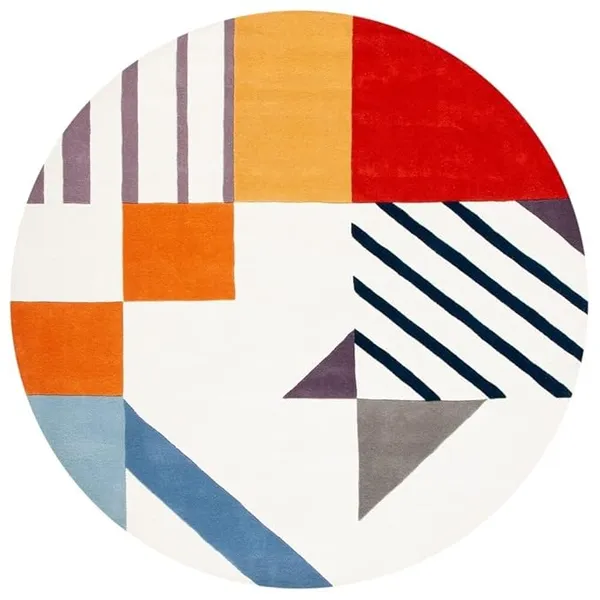 Plusharo_Round_Hand_Tufted_Carpet_Rug