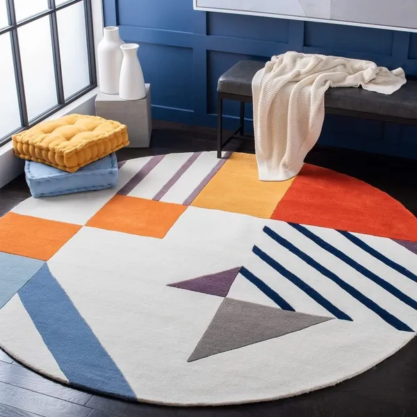 Plusharo_Round_Hand_Tufted_Carpet_Rug