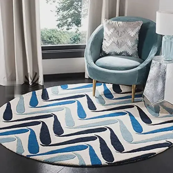 Snuglux_Round_Hand_Tufted_Carpet_Rug