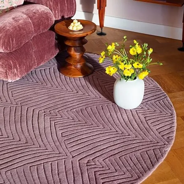 Fluffora_Round_Hand_Tufted_Carpet_Rug