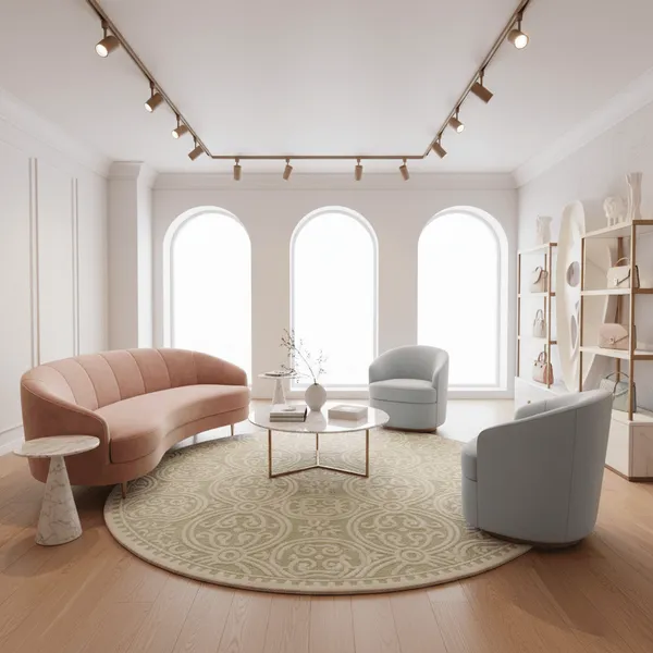Plushvio_Round_Hand_Tufted_Carpet_Rug