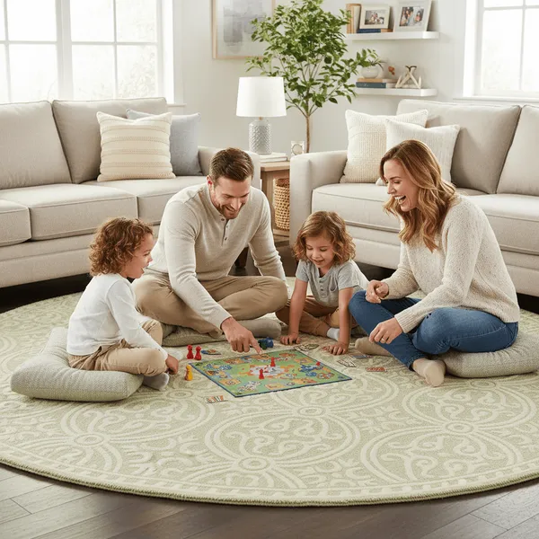Plushvio_Round_Hand_Tufted_Carpet_Rug