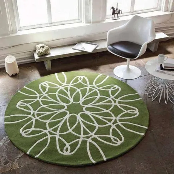 Softelle_Round_Hand_Tufted_Carpet_Rug