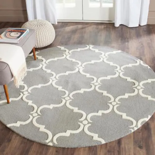 Plushora_Round_Hand_Tufted_Carpet_Rug