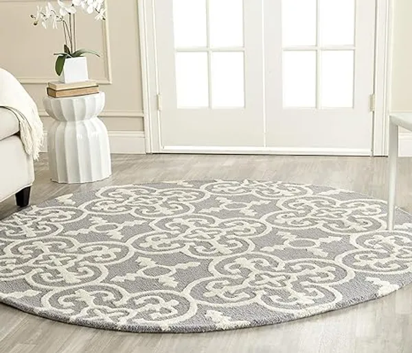 Cosmoza_Round_Hand_Tufted_Carpet_Rug