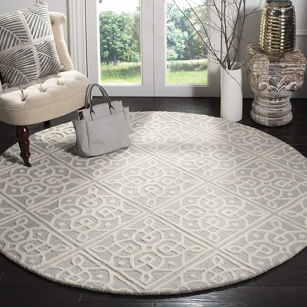 Orbitelle_Round_Hand_Tufted_Carpet_Rug