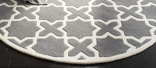 Halozone_Round_Hand_Tufted_Carpet_Rug