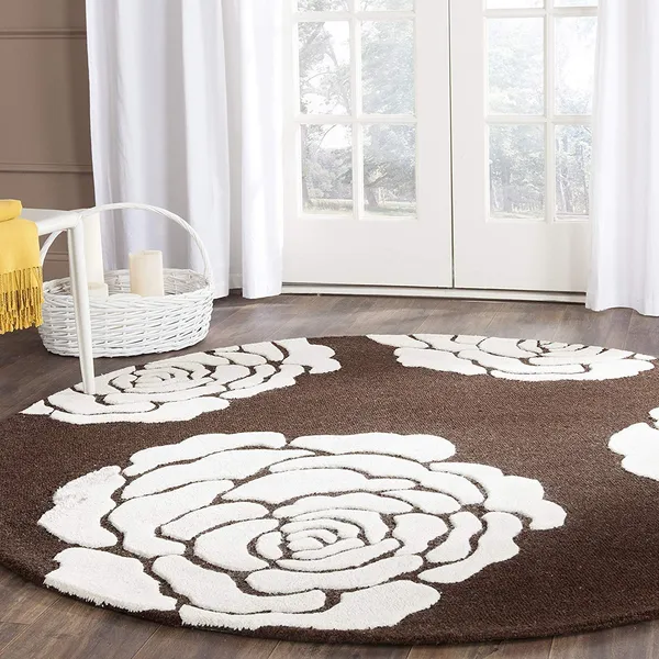 Fluffique_Round_Hand_Tufted_Carpet_Rug