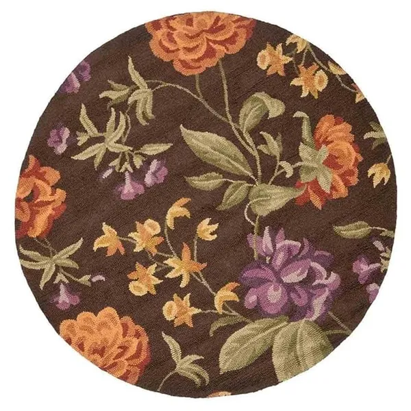 Cozyvora_Round_Hand_Tufted_Carpet_Rug