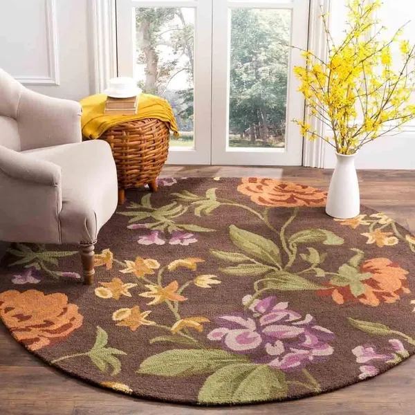 Cozyvora_Round_Hand_Tufted_Carpet_Rug