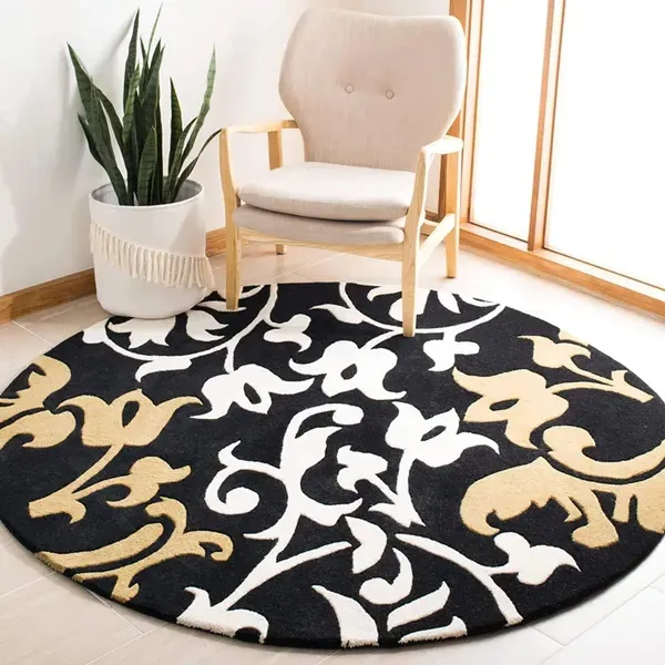 Velvenza_Round_Hand_Tufted_Carpet_Rug