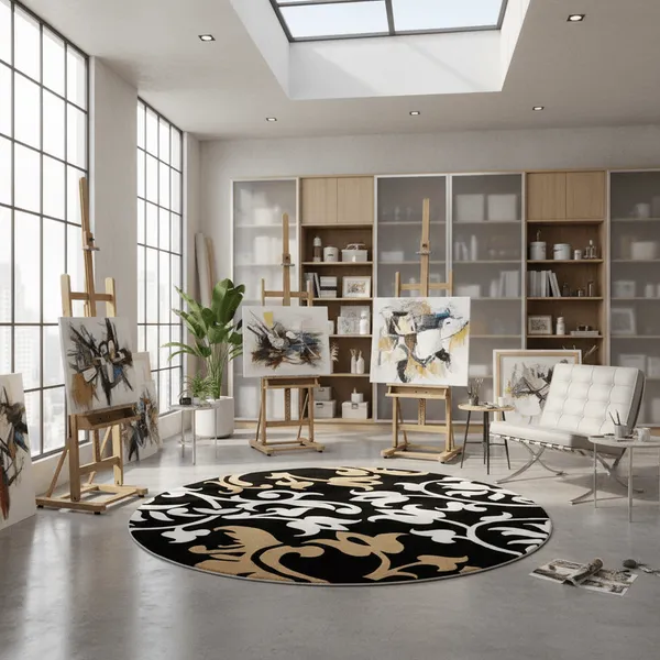 Velvenza_Round_Hand_Tufted_Carpet_Rug