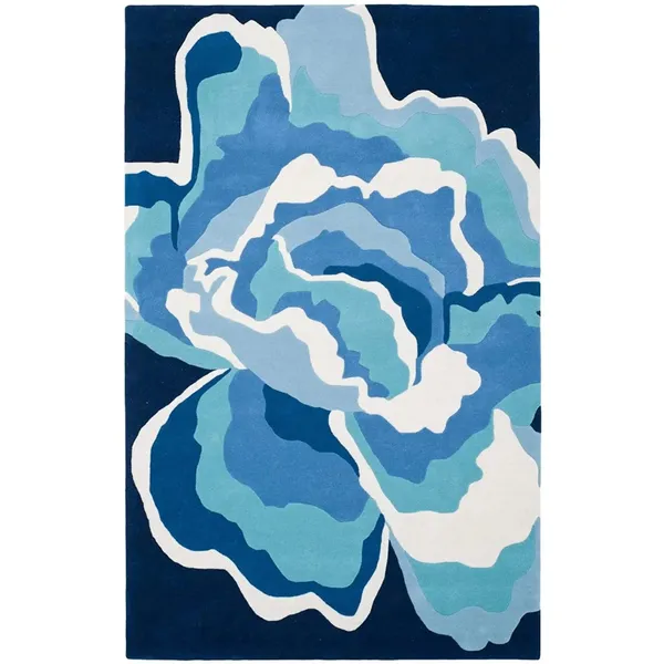 Aqua_Splash_Hand_Tufted_Carpet