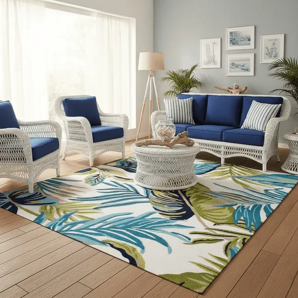 Green_Leaf_Hand_Tufted_Carpet