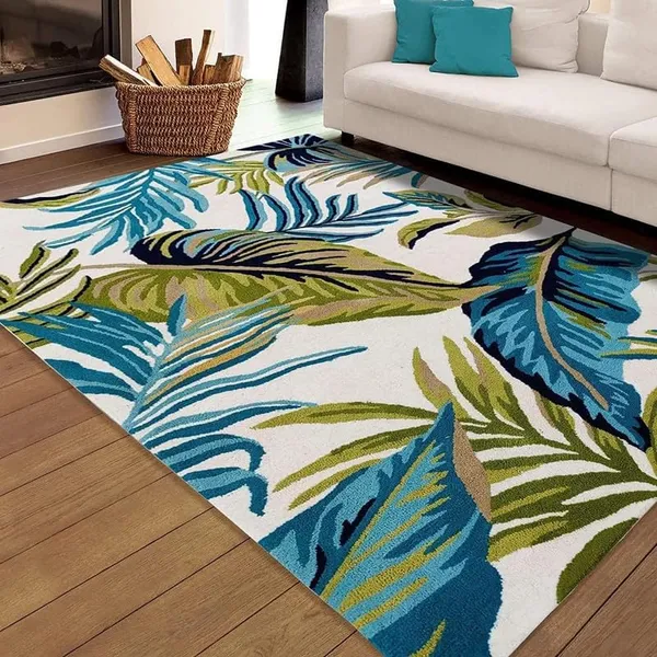 Green_Leaf_Hand_Tufted_Carpet