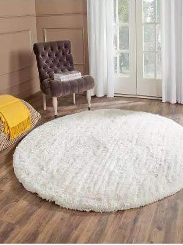 Furriza_Round_Hand_Tufted_Carpet_Rug