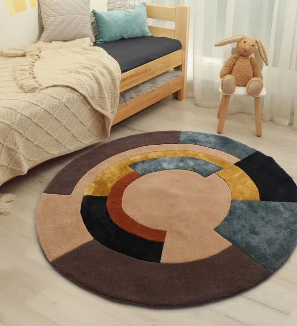 Lushizo_Round_Hand_Tufted_Carpet_Rug