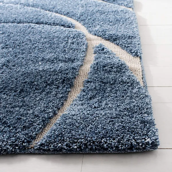Plushora_Shaggy_Carpet_Rug_Blue_Microfiber