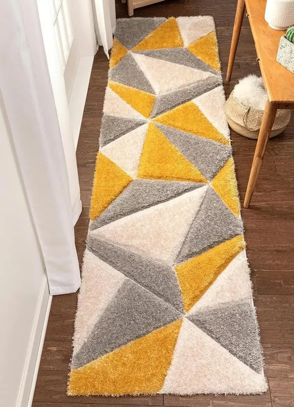 Summup_Shaggy_Carpet_Rug_Yellow_Microfiber