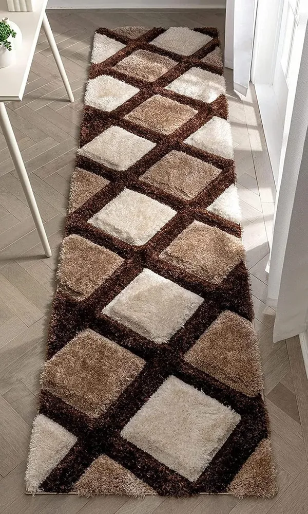 Aiming_Shaggy_Carpet_Rug_Brown_Microfiber