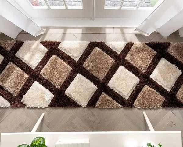 Aiming_Shaggy_Carpet_Rug_Brown_Microfiber