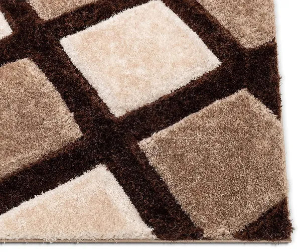 Aiming_Shaggy_Carpet_Rug_Brown_Microfiber