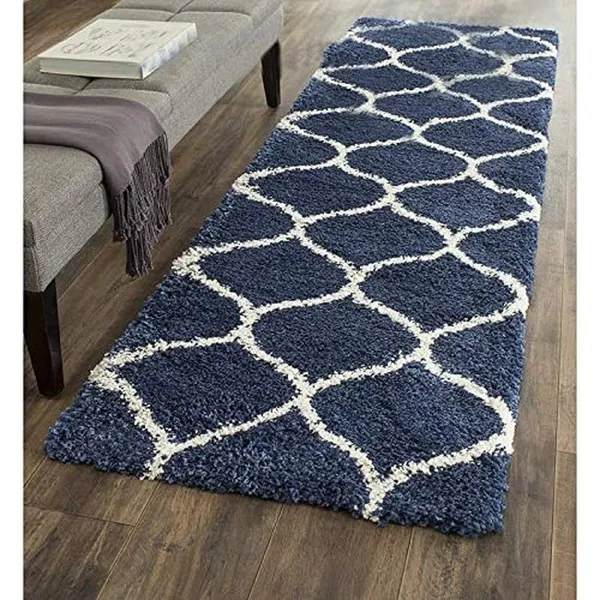 Salalsha_Shaggy_Carpet_Rug_Navy_Microfiber