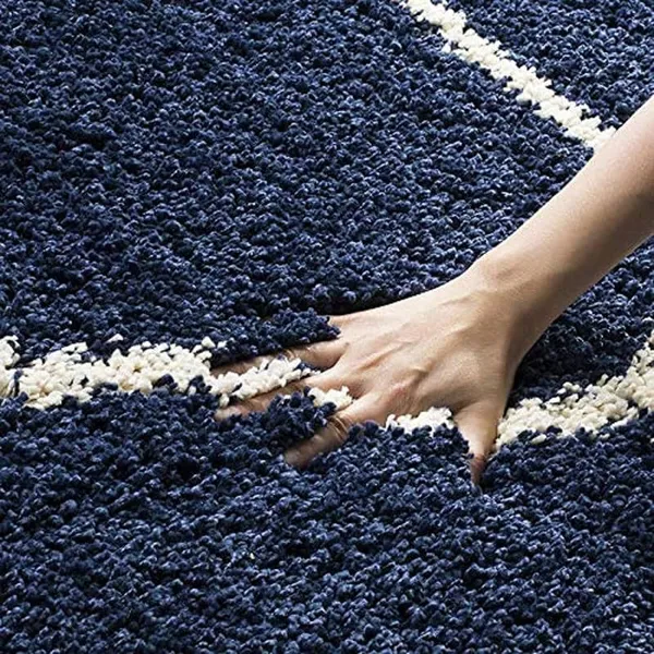 Salalsha_Shaggy_Carpet_Rug_Navy_Microfiber