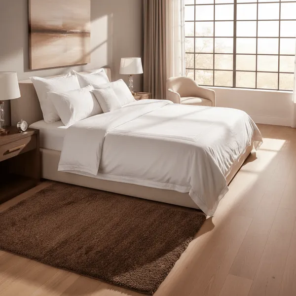 Simintic_Shaggy_Carpet_Rug_Brown_Microfiber