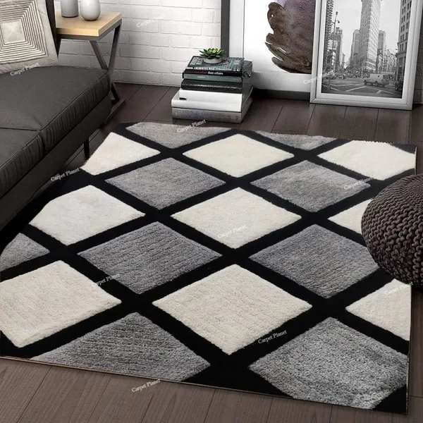Snuggora_Shaggy_Carpet_Rug_Multicolor_Microfiber