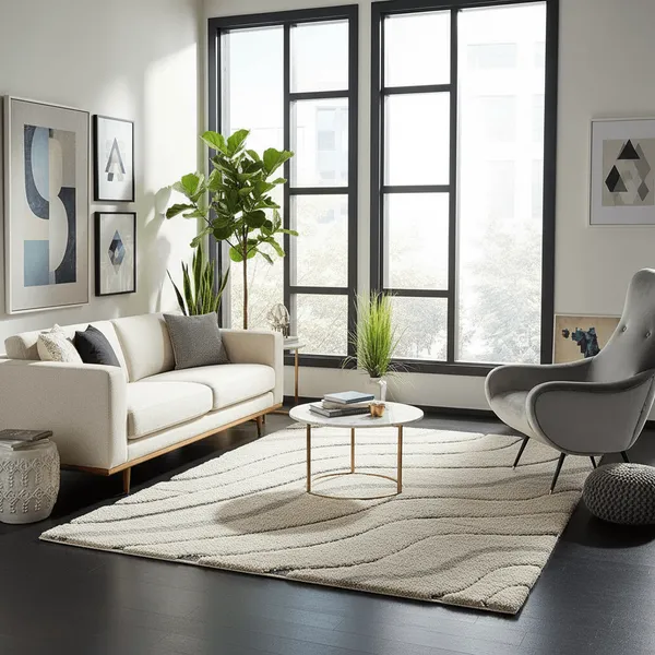 Fluffiz_Shaggy_Carpet_Rug_Beige_Microfiber