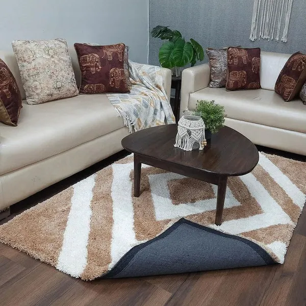 Plushnest_Shaggy_Carpet_Rug_Beige_Microfiber