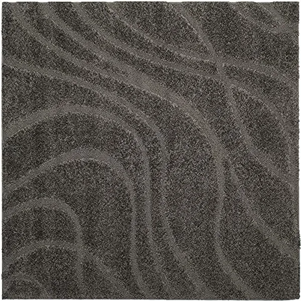 Fluffovo_Shaggy_Carpet_Rug_Gray_Microfiber