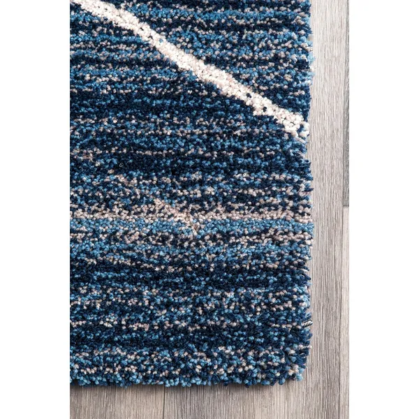 Furrissimo_Shaggy_Carpet_Rug_Blue_Microfiber