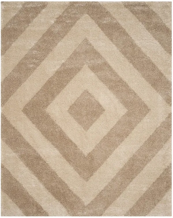Snugoria_Shaggy_Carpet_Rug_Beige_Microfiber