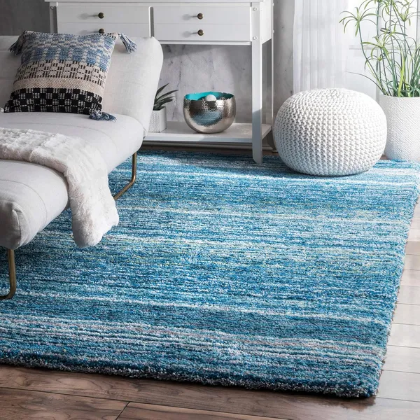 Floofix_Shaggy_Carpet_Rug_Blue_Microfiber