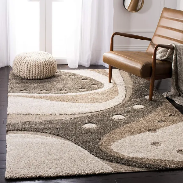 Fluffique_Shaggy_Carpet_Rug_Beige_Microfiber
