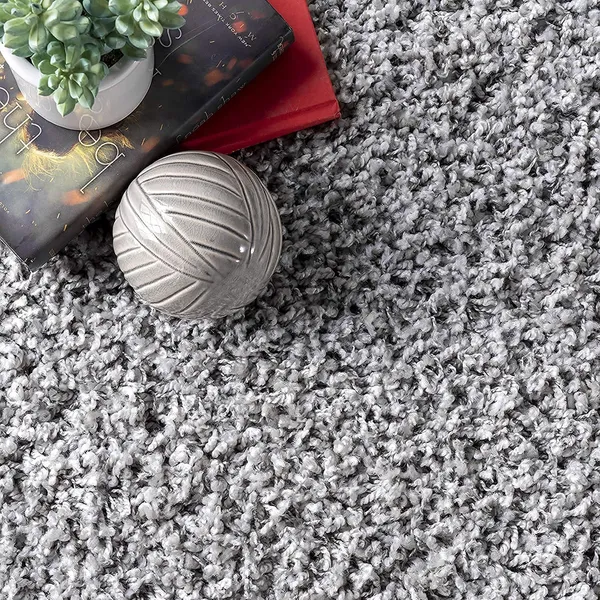 Cozyfy_Shaggy_Carpet_Rug_Gray_Microfiber