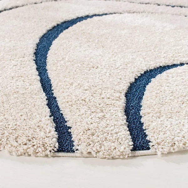 Luxe_Round_Shaggy_Carpet_Rug_Ivory_Microfiber