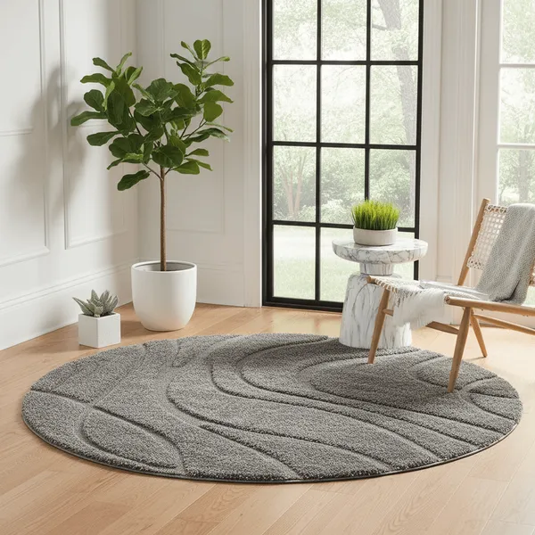 Hearth_Round_Shaggy_Carpet_Rug