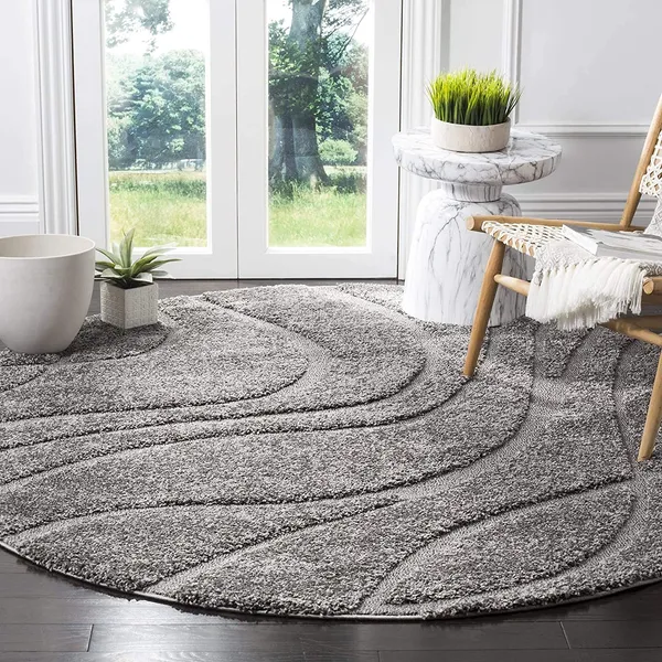 Hearth_Round_Shaggy_Carpet_Rug