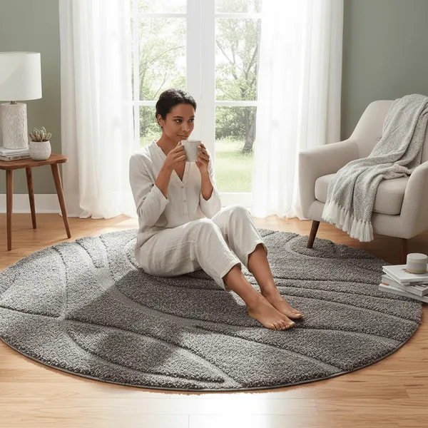 Hearth_Round_Shaggy_Carpet_Rug
