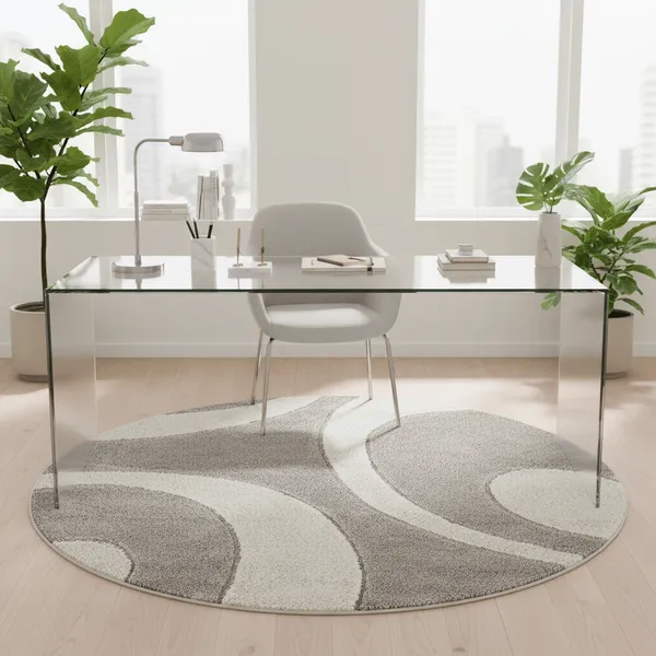 Harmony_Round_Shaggy_Carpet_Rug