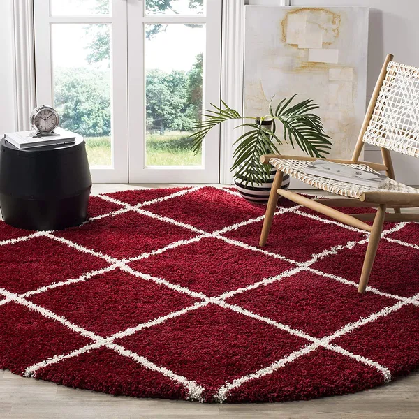 Velvet_Round_Shaggy_Carpet_Rug