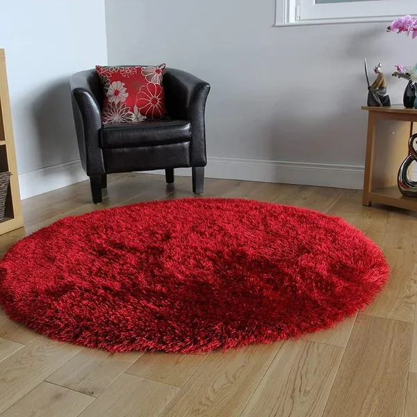 Elysian_Round_Shaggy_Carpet_Rug
