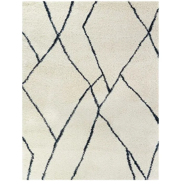 Furrlux_Shaggy_Carpet_Rug_White_Microfiber